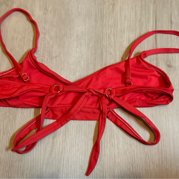 POLO Ralph Lauren Bikini Top - Red, Size Medium, Trendy, Great Condition! - Picture 5 of 10